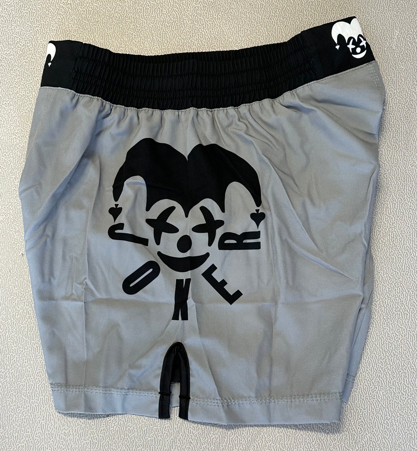 No Gi Joker BJJ Shorts - Grey / Black